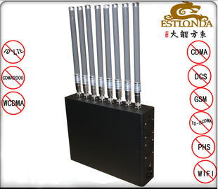 China Cell Phone Signal Jammer Range 1-30M , Cell Phone Jamming Device supplier