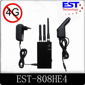 China 4G Portable Cell Phone Jammer / Blocker / Isolator EST -808HE4 For Military supplier