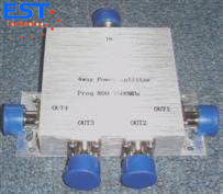 China 4 Way Type Power Divider/Splitter 800-2500mhz ≤6.1db Insertion Loss supplier