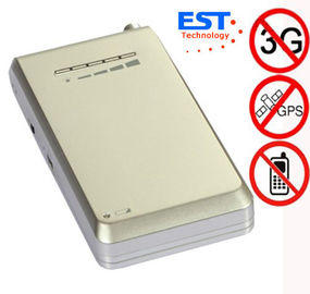 China 4 Band Mini Portable Cell Phone Jammer EST-808SF For Conference Room supplier