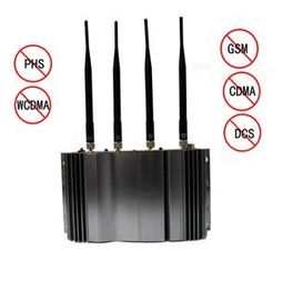 China Ordinary Cell Phone Signal Jammer for schools , CDMA GSM DCS PHS 3G supplier