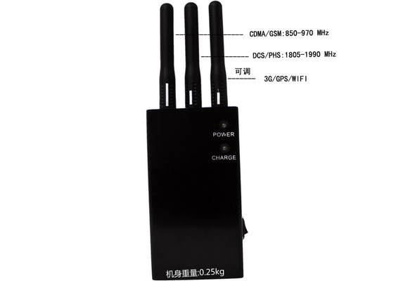 China 4 Bands Bluetooth Signal Jammer Portable Car Use GPS WIFi supplier