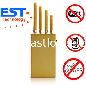 EST-808KF GPS jammer + Móvil / bloqueador exportadores 