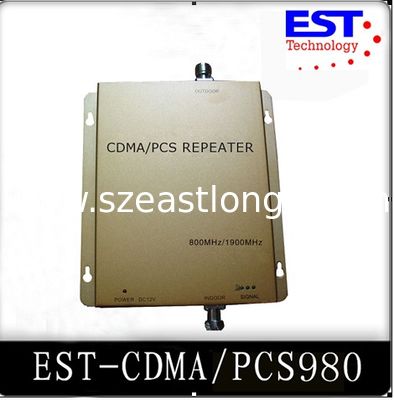 China EST-CDMA/PCS Dual band Mobile Phone Signal Repeater/Amplifier/Booster company