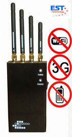China Wifi / Blue Tooth / Wireless Video Cell Phone Signal Jammer Blocker EST-808HF supplier