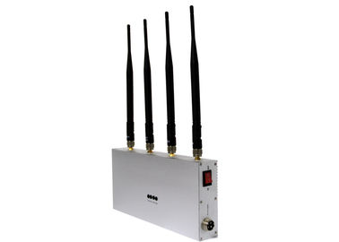 China 4 Antenna CDMA Remote Control Jammer EST-505D 850 - 894MHz for Theater supplier