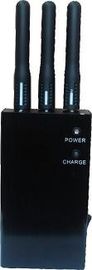 China 808HE 3G / WIFI / GPS Portable Cell Phone Signal Jammer 30dBm , 3 Antenna supplier