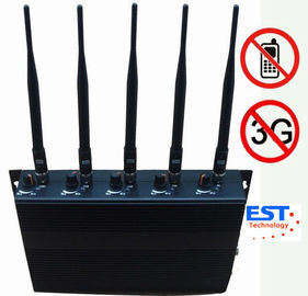 China High Power Cell Phone Signal Jammer For Schools EST-505C with Remote Control supplier
