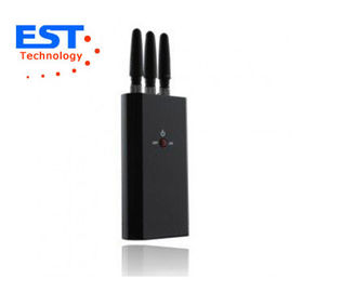 China 3G Portable Cell Phone Jammer Blocker EST-808HA , 2100 - 2200MHZ Frequency supplier