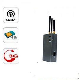 China 3 Band Portable Cell Phone Signal Jammer / Blocker / Breaker EST-808HC supplier