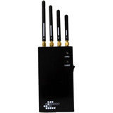 China 4G 2400mhz 4 Antennas Portable Cell Phone Jammer / Blocker / Shield Device supplier