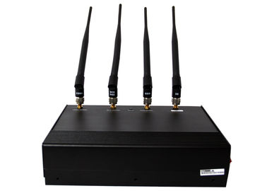 China Indoor Cell Phone Signal Jammer Four Antenna With Heat Dissipation EST-808B supplier
