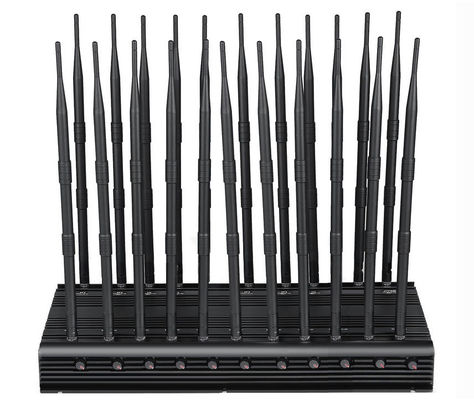 China 4G 5G WIFI Mobile Phone Signal Jammer 22 Bands 150W High Power supplier