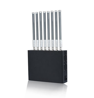 China 2G 3G 4G WiFi Signal High Power Cell Phone Jammer 960MHz 8 Band supplier