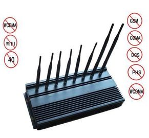 China 8 Channels Full Frequencies Cell Phone Signal Blocker with Good Cooling supplier