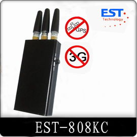 China High Power GPS Signal Jammer / mobile phone signal isolator 3 Antenna supplier