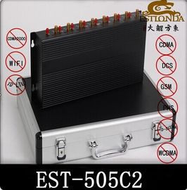 China Power Adjustable Cell Phone Signal Jammer / cell phone Signal Booster supplier