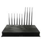 3G 4G 5G 10 Bands Cell Phone And Wifi Jammer Stationary Omnidirectional Antennas