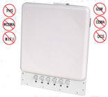 12W White Plastic Cell Phone Blocking Device Jamming Distance 1-30M