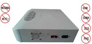 Portable Cell Phone Jammer , 1-15M Built - In Wireless Signal Jammer