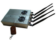 505BF Remote Control Jammer , Mobile Phone Signal Jammer With Cooling Fan