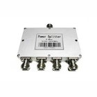 4 Way Power Divider / Splitter 140x140x60 Mm , 800-2500MHZ Frequency Range