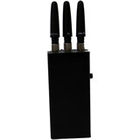 Portable 3G GSM CDMA Cell Phone Signal Jammer 25dBm For Office , 3 Antenna
