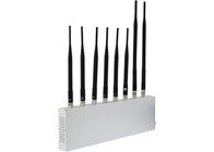 Cell Phone Signal Jammer + GPS + WIFI + Walkie Talkie / Wireless Earphone (8 antennas)