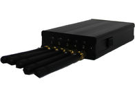 4W 5 Antenna Portable Cell Phone Jammer WIFI / GSM / 3G With Dip Switches