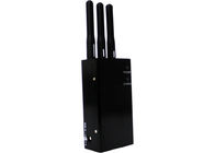 3 Antenna 2.4W Portable Cell Phone Jammer GPS / WIFI / 2G / 3G With Car Charge