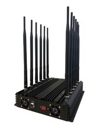 Optional IoT Smart Management Software Control EST-804F12 12 Bands Cell Phone 2G 3G 4G 5G WIFI Signal Jammer