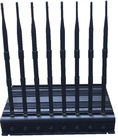 1-40m Adjustable 24/7 Continuously Working 8 Bands Cell Phone 2G 3G 4G WIFI GPS Signal Jammer