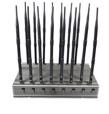 OEM 16 Bands Signal Blocker Cell Phone WIFI GPS VHF UHF Remote Control Signal Jammer