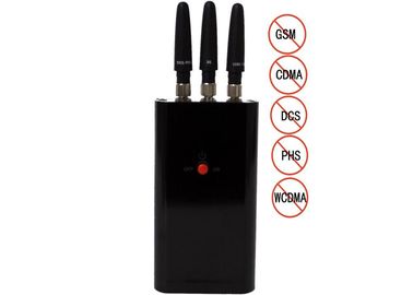 Security 3G Portable Cell Phone Jammer 25dBm CDMA / GSM Blocker