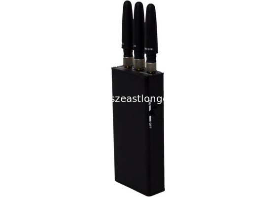 3 Bands Portable Cell Phone Jammer Handheld For WiFi Bluetooth GPS 3G