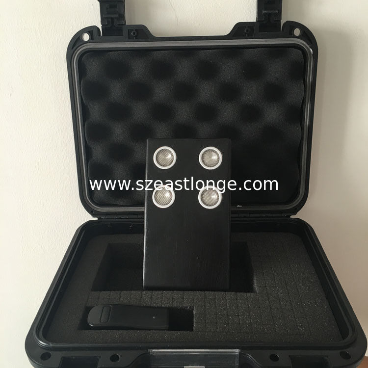 Black Audio Recording Jammer For Security Camera / Hidden Microphone
