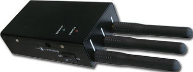 2.4W WIFI GPS 3G Portable Cell Phone Signal Jammer / Blocker EST-808HE supplier