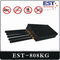 WIFI GPS Portable Cell Phone Jammer EST-808KG With Five Antenna , Black supplier