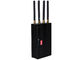 10 Meters Range Portable Cell Phone Jammer 30dbm With DCS / PHS , 6 Antenna supplier