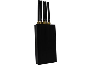 Black GPS Cell Phone Signal Jammer For Schools , 5 W CDMA / GSM Blocker supplier