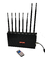 Portable Cell Phone Signal Jammer 14W 8 Omnidirectional Antennas supplier