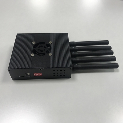 195*95*34 mm GPS WiFi Bluetooth Signal Jammer Non Stop Working 5 Bands supplier