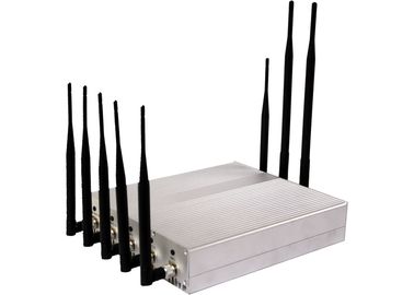 8 antenna VHF/UHF +3G mobile phone signla jammer/blocker