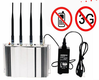 CDMA GSM Cell Phone Signal Blocker Device 1-20M Range For Auditoriums / Law Court