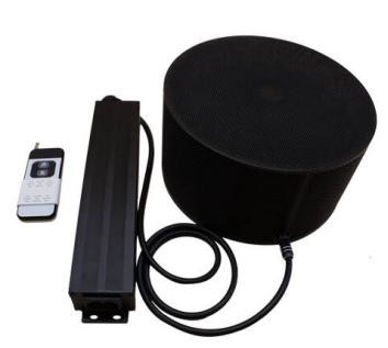 360 Degree Ultrasonic Audio Recorder Jammer 2-8m Remote Control