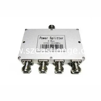 4 Way Power Divider / Splitter 140x140x60 Mm Communications Accessories