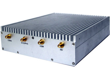 3G 4W 6dBm Remote Control Jammer / Blocker EST-505BF For Conference Room