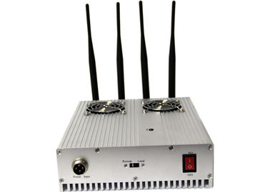 3G 4W 6dBm Remote Control Jammer / Blocker EST-505BF For Conference Room