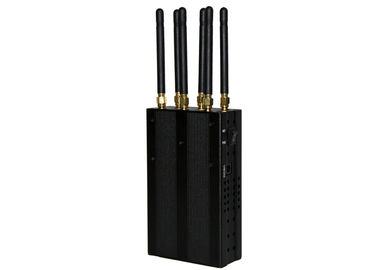 3G Portable Cell Phone Jammer , 4G LET Wmax Jammer / Blocker With 6 Antenna