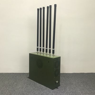 510mm Antenna 960MHz 190W Backpack Cell Phone Jammer 2G 3G 4G